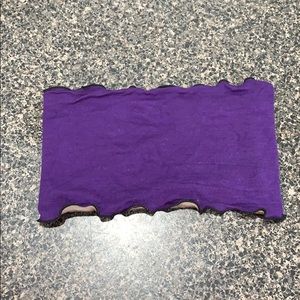 Women’s wide ruffled headband